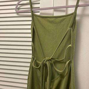 green dress worn once